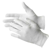 Paire de gants en coton blanc